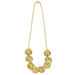 NEU Schmuck-Set Orient mit Halskette und Ohrclips, gold