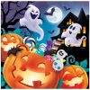 NEU Servietten Halloween Geister Party, 16x16cm, 20 Stück