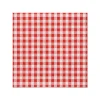 NEU Servietten Vichy Karo Rot, 3-lagig, 25 x 25 cm, 20 Stück