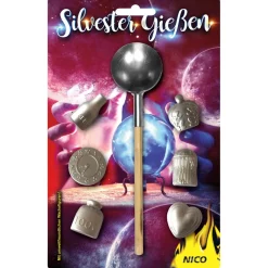 NEU Silvester Wachsgießen, inkl. 6 Figuren