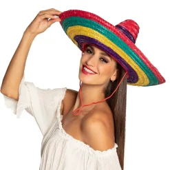 NEU Sombrero bunt, ca. 49cm, auch für Kinder geeignet
