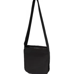 NEU Sparpack Wurfbeutel schwarz mit Futterstoff, 36x34cm, 71cm Träger, mit 2 Staufächern und breitem Trageriemen, 12 Stück