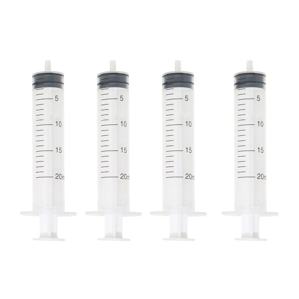 NEU Spritzen-Set, 4 Stück, 12cm