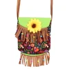 NEU Tasche Hippie Luna zum Umhängen, mit Sonnenblume