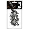 NEU Temporäres Tattoo-Motiv Reality, 10,5 x 14,8cm, Prison Schlange
