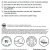 NEU Temporäres Tattoo-Motiv, 10,5 x 14,8cm, Basic Regenbogen Herzen