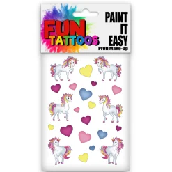 NEU Temporäres Tattoo-Motiv, 10,5 x 14,8cm, Kids Einhorn