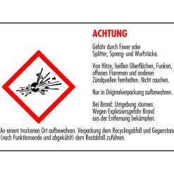 NEU Tischfeuerwerk Alles Gute / Schornsteinfeger, 2er-Pack