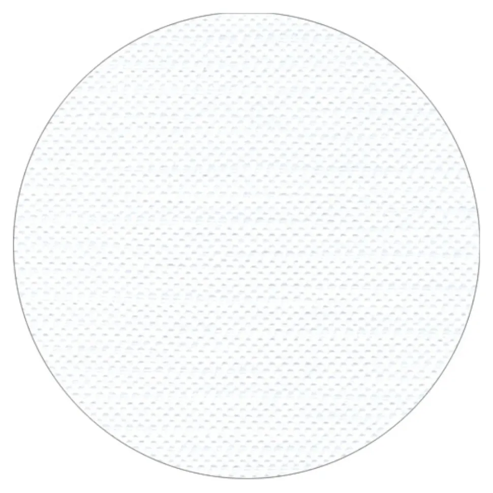 NEU Tissue-Tischdecke Royal Collection, mit Prägung, 120 x 180 cm, Weiß