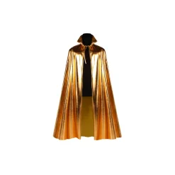 NEU Umhang Metallic-Gold mit Stehkragen, Einheitsgröße