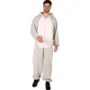 NEU Unisex-Kostüm Plüsch-Overall Hund, grau, Gr. XS-S