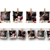 NEU Wimpelkette Halloween Tatort-Fotos, ca. 274cm lang mit 16x22cm Fotos