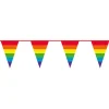 NEU Wimpelkette Regenbogen Pride, 30x20cm Wimpel, 10m