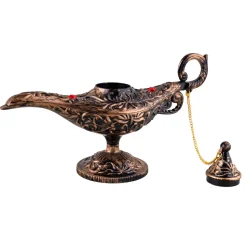 NEU Wunderlampe / Öllampe Aladdin, 21 cm