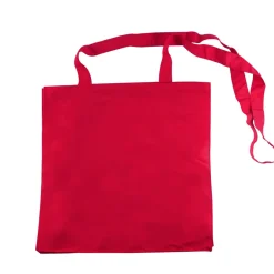 NEU Wurfbeutel unifarben, rot, ca. 40x40cm, 16cm Boden, 150cm Riemen