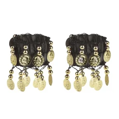 NEU Zubehör-Set Bauchtänzerin, mit Haarreif, Armbändern und Hüfttuch