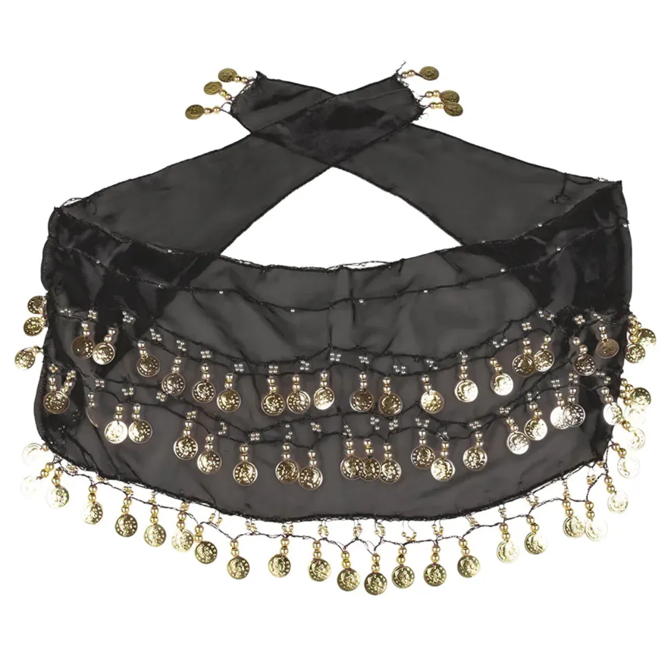 NEU Zubehör-Set Bauchtänzerin, mit Haarreif, Armbändern und Hüfttuch