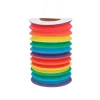 NEU Zuglaterne Regenbogen, aus Papier, 16cm