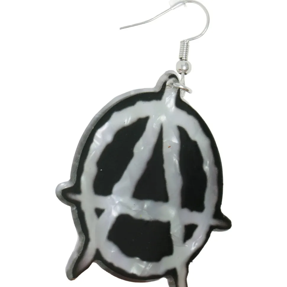 Ohrringe Punk Anarchy, 1 Paar