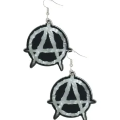 Ohrringe Punk Anarchy, 1 Paar