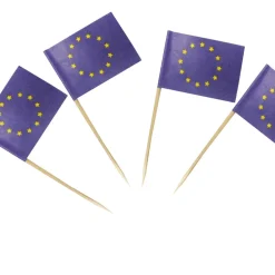 Party-Picker Europa, 5 cm, 50 Stück