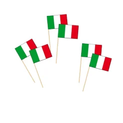 Party-Picker Italien, 5 cm, 50 Stück