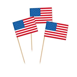 Party-Picker USA, 5 cm, 50 Stück