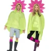 Party-Poncho, Blume, Einheitsgröße, 1 Stück
