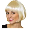 Perücke Damen Bob, Pagenkopf mit Pony, Foxy Cabaret, blond