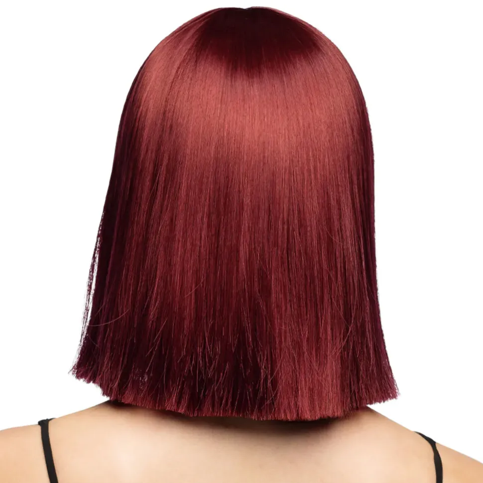 Perücke Damen Djamilla, Longbob, Premium-Qualität, Sienna Braun