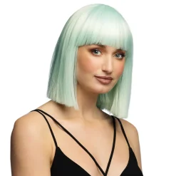 Perücke Damen Djamilla, Longbob, Premium-Qualität, Mint