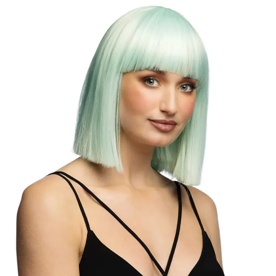 Perücke Damen Djamilla, Longbob, Premium-Qualität, Mint