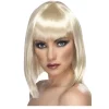 Perücke Damen Longbob, Pagenkopf mit Pony, Glam, blond