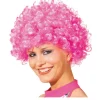 Perücke Unisex Clown, Afro Hair, kleine Locken, pink