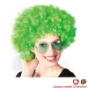 Perücke Unisex Damen Super-Riesen-Afro Locken, grün - SPARPACK mit 12 Stück