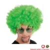 Perücke Unisex Herren Super-Riesen-Afro Locken, grün - SPARPACK mit 12 Stück
