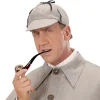 Pfeife, echt, schwarzes Mundstück