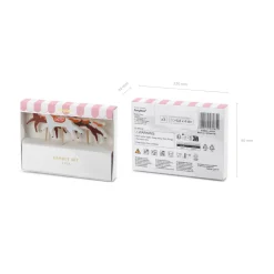 Pferd Geburtstagskerzen – ca. 5,8 cm – Set mit 3 Stück
