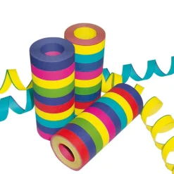 Riesen-Luftschlangen, flammensicher, bunt, 1 Rolle