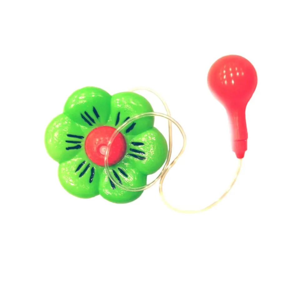 Riesen Spritzblume aus Plastik, farblich sortiert