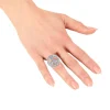 Ring, Strass, Peace & Love