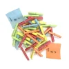 Röllchenlose / Gewinnlose Tombola, Treffer, bunt, Nummer 1-50