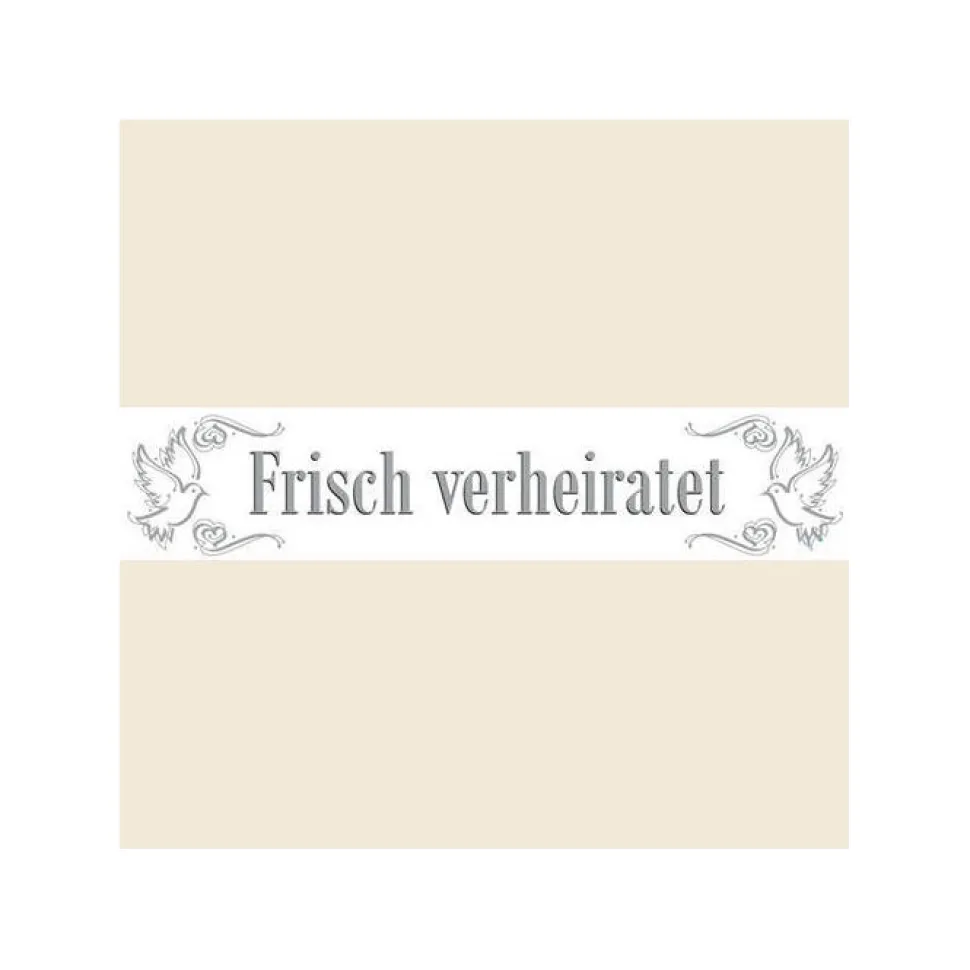 SALE Absperrband Frisch verheiratet, 15 m
