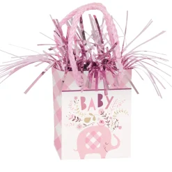 SALE Ballongewicht Babyparty rosa Elefant, 155g
