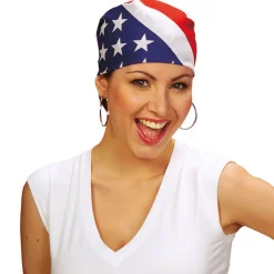 SALE Bandana USA, 55x55 cm