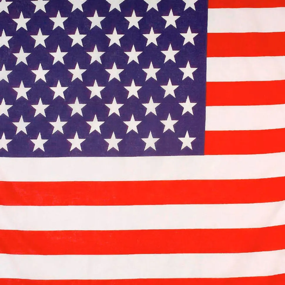 SALE Bandana USA, 55x55 cm