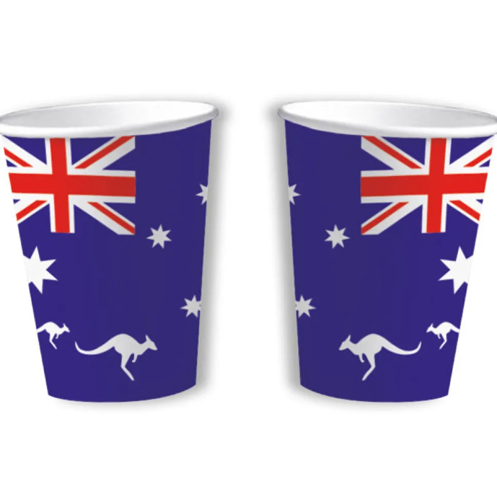 SALE Becher, recycelbar aus Pappe, Australien 10 Stk, 0,2 ml