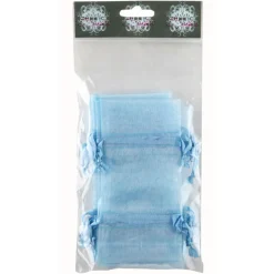 SALE Beutel aus Organza Bonbon, grün, 6 Stück