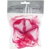 SALE Beutel aus Organza mit Herzrahmen, elfenbein, 4 Stk