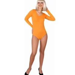 SALE Body, orange, 4/4-Arm, Größe S-M, Elastisch